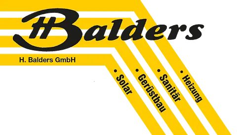 Logo H. Balders GmbH in Nordhorn